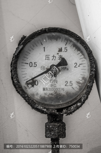 生銹,壓力表