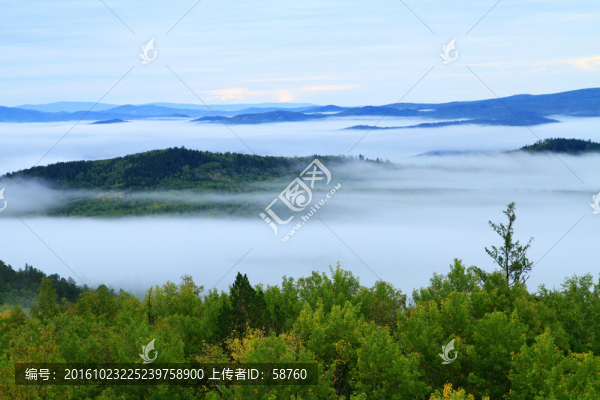 林海云霧風(fēng)景