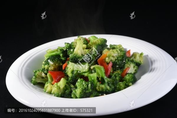 素炒菜花