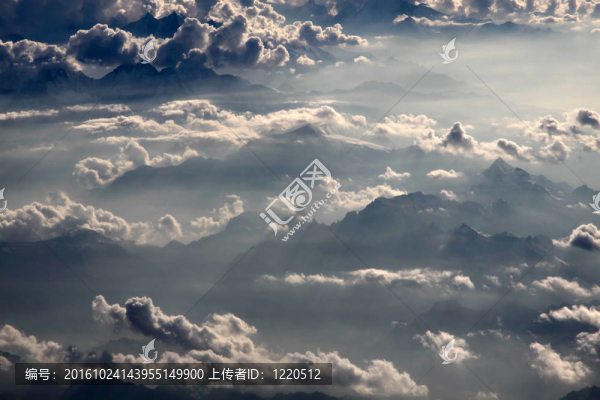 空中攝影與云