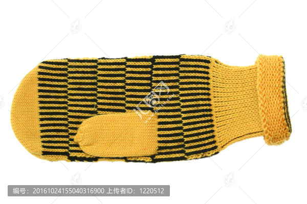 黃色的手套