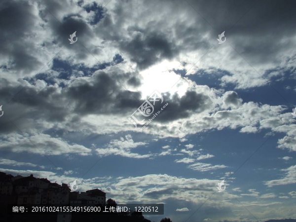 黑色的天空