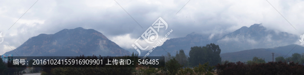 泰山云霧