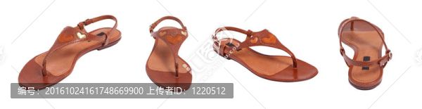 布朗女涼鞋