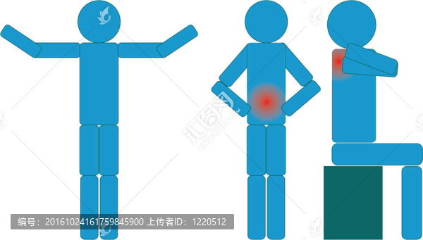 疾病棒圖標(biāo)設(shè)置在白色背景上孤立；第2部分