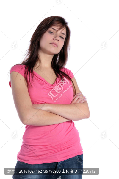 懷疑論者的年輕女子