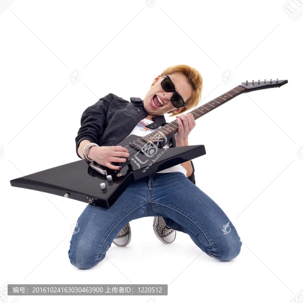 激情的搖滾女孩