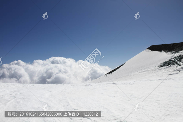 火山埃特納火山云