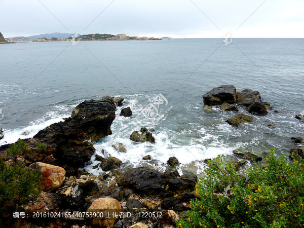 Mediterranean海岸線；法國