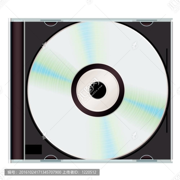 音樂CD盒黑色