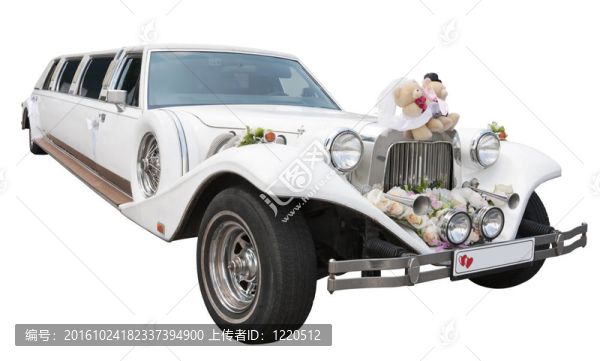 婚禮的豪華轎車