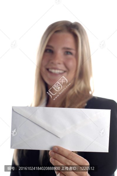 年輕的女商人
