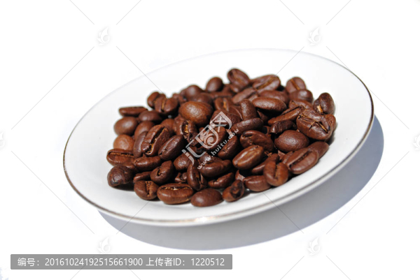白盤子咖啡豆