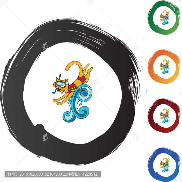 游泳的貓