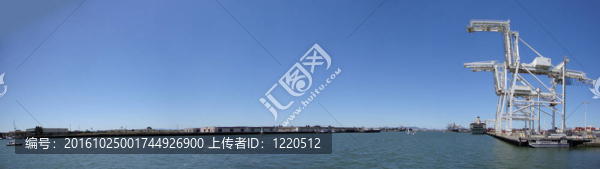 從杰克倫敦廣場看到的奧克蘭港