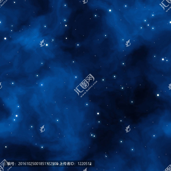藍色空間星空
