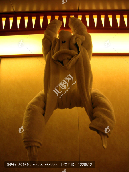 毛巾猴子掛