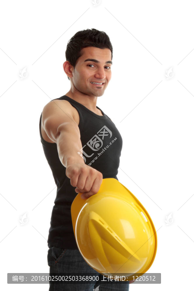 友好的建筑工人建造的
