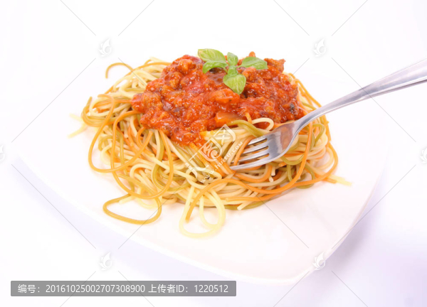 豐富多彩的意大利面肉醬