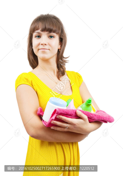 女孩toilletries