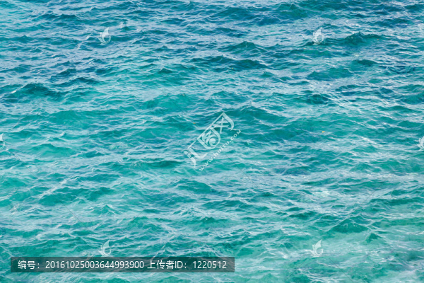 藍(lán)綠色的大海背景