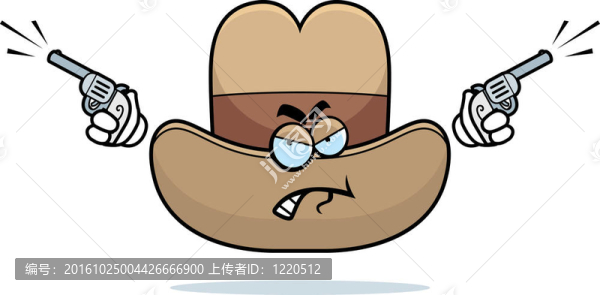 憤怒的牛仔帽