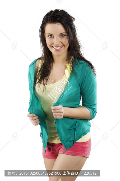 穿彩色衣服的女孩