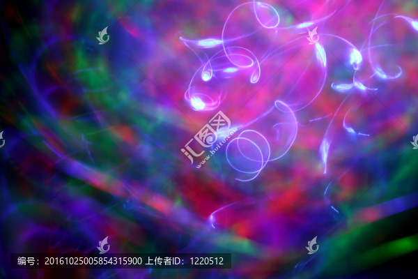 五顏六色的燈光藝術(shù)