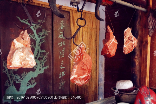 牛肉鋪,民俗