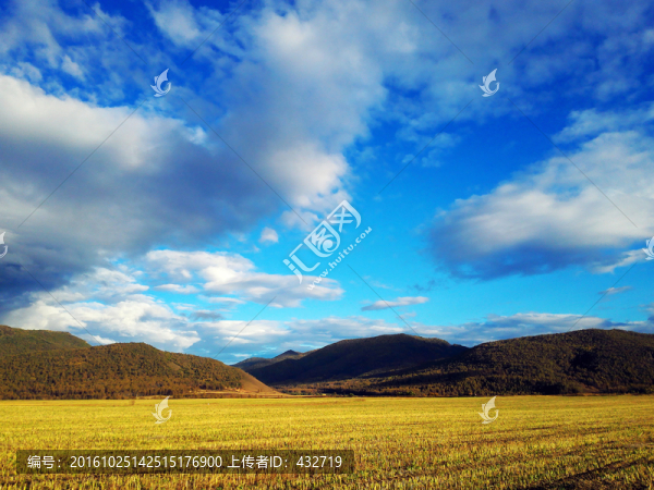 田野天空素材