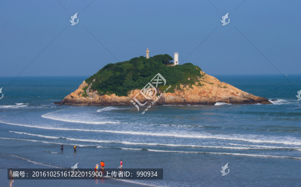上川島風光,海島