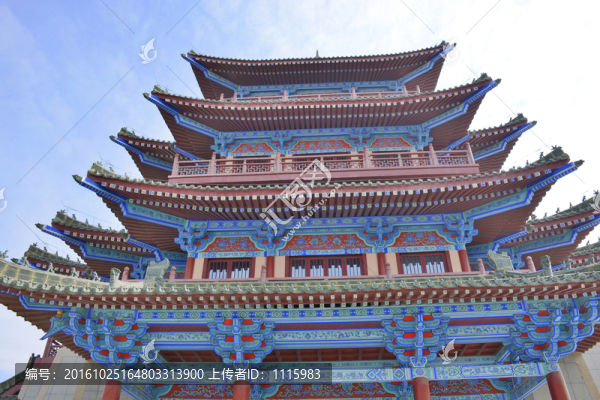 古建筑閣樓