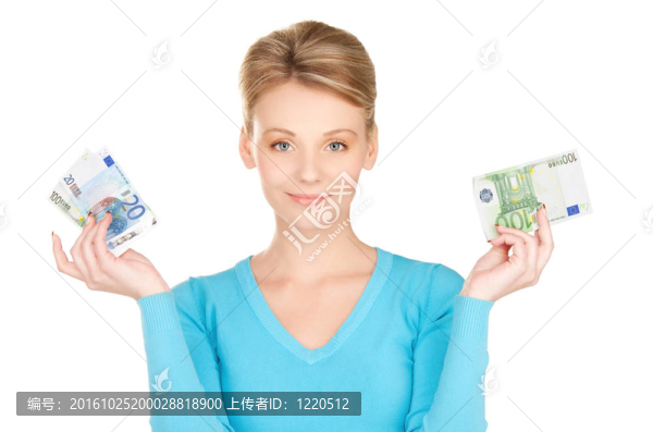 可愛的有錢女人