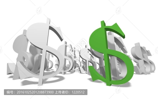 3d貨幣符號