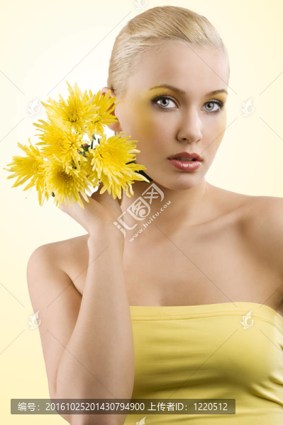 黃色的花姑娘