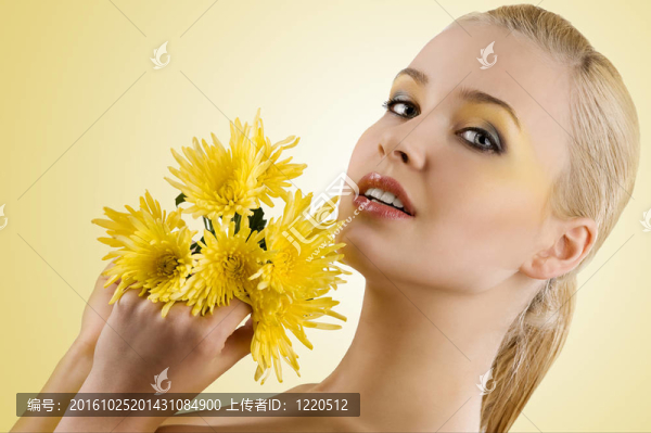 黃花肖像