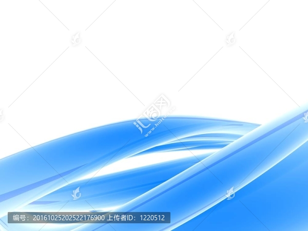 藍(lán)色的波浪