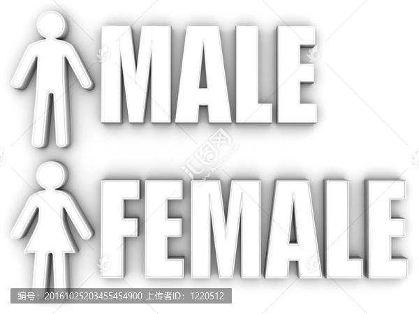 男女。標(biāo)志