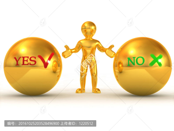 選擇是或否