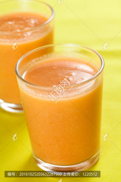 典型的西班牙美食美味的湯