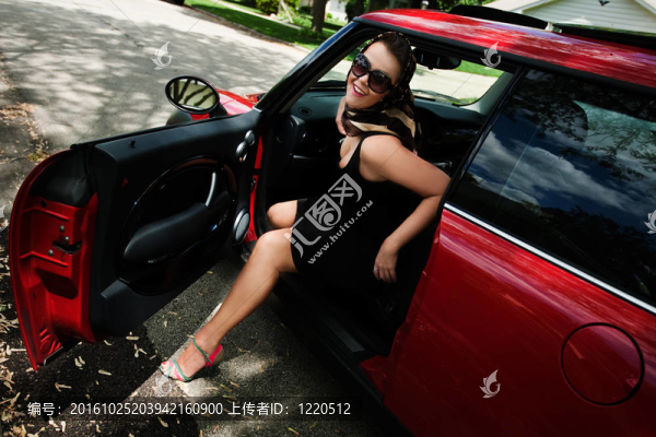 紅色的車
