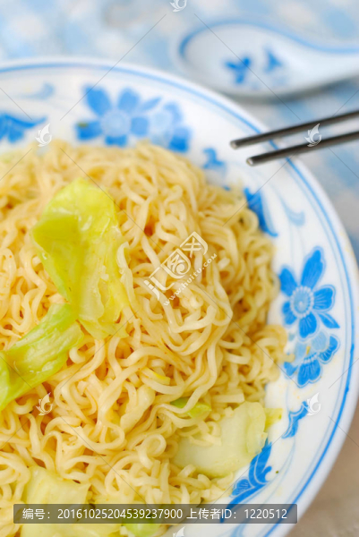素食泡面