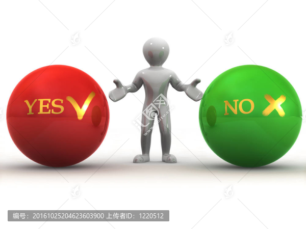 選擇是或否