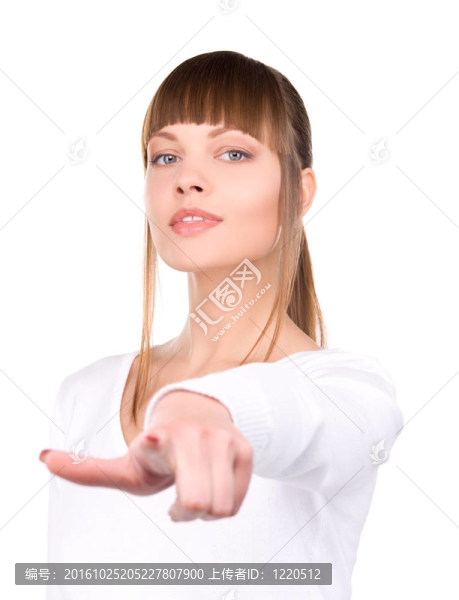 商人用手指
