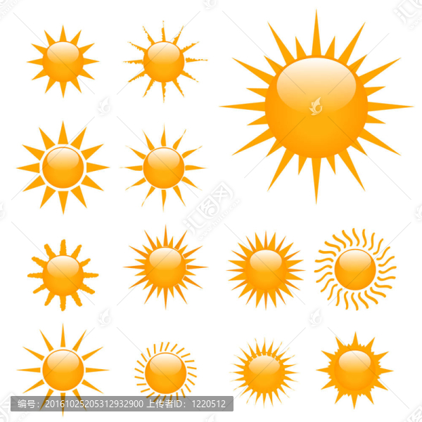 太陽的插圖