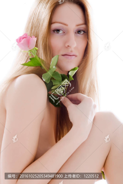女孩與玫瑰