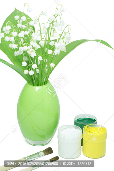 油漆和鮮花