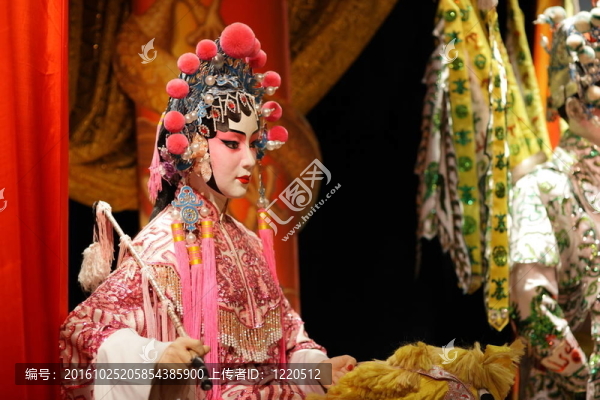 中國歌劇假人；女性