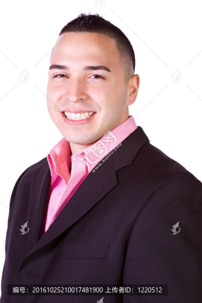 接近一個西班牙裔商人