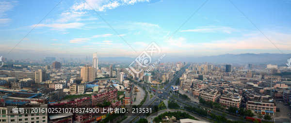 揭陽(yáng)市榕城區(qū)風(fēng)景全景圖
